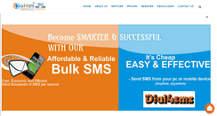 Desktop Screenshot of dial4sms.com